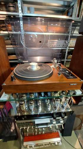 ROTEL RP-3000 Direct drive Echtholz 70ger Jahre