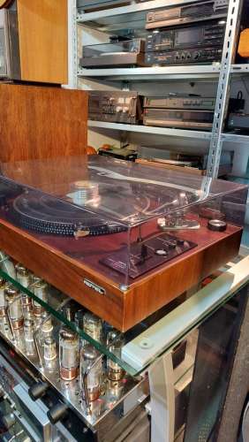 ROTEL RP-3000 Direct drive Echtholz 70ger Jahre