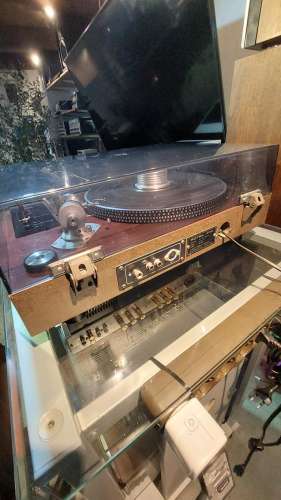 ROTEL RP-3000 Direct drive Echtholz 70ger Jahre