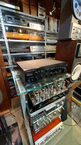 Harman Kardon hk 655 Vxi Verstärker in schwarz  Phono MM+MC