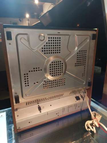 Tandberg X 3500 Tonbandgerät mit Holzseiten von 1975