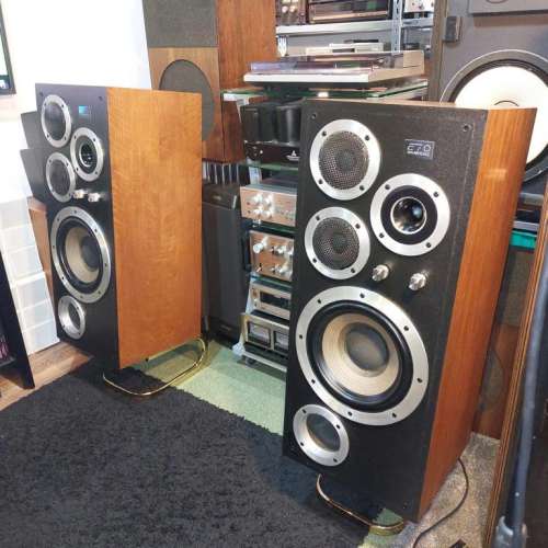 Wharfedale E 70 England 1982 Walnuß Holz Rarität