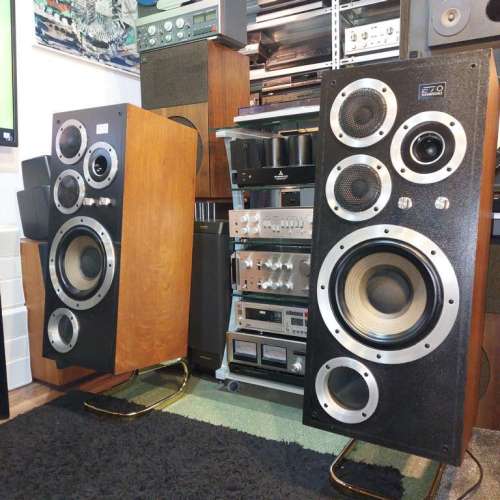 Wharfedale E 70 England 1982 Walnuß Holz Rarität